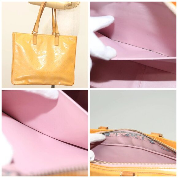 LOUIS VUITTON Monogram Vernis Columbus Bag Marshmallow Pink - Picture 15 of 15